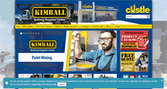 Desktop Screenshot of kimballlumber.com